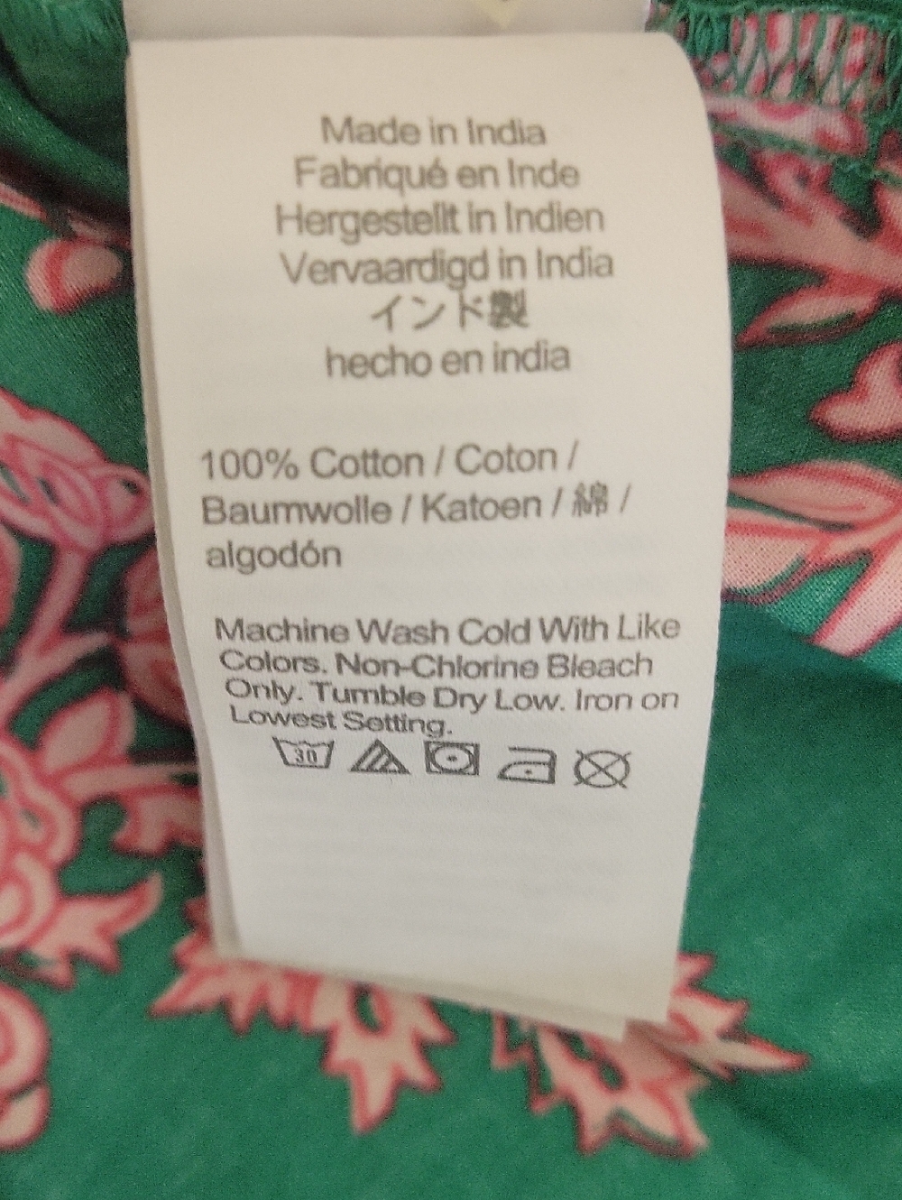J. Crew Teal Green Floral Ruffle-Sleeve Blouse Small New Summer Preppy Colorful - Picture 5 of 5